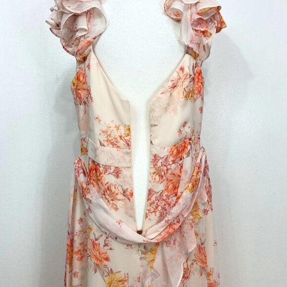 Ever New Blush Floral High Low Dress - Picture 6 of 10
